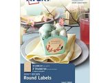 Avery Scallop Round Labels Template Avery Pearlized Scallop Round Labels 2 5 Inch Diameter