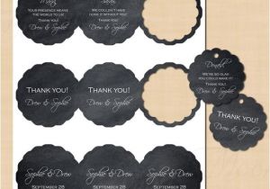Avery Scallop Round Labels Template Chalkboard Scallop Round Tags 2 5 Text Editable Printable