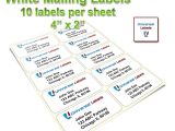 Avery Shipping Label 10 Per Sheet – 2 X 4 Template 1000 4 Quot X2 Quot Shipping Labels 10 Labels Per Sheet Same