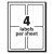 Avery Shipping Label Template 5168 Avery 5168 Labels