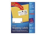 Avery Shipping Label Template 8163 Avery 8163
