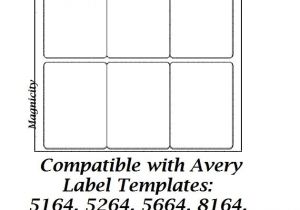 Avery Shipping Label Template 8164 Free Avery 174 Template for Microsoft Word Id Label 5164