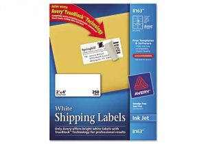 Avery Shipping Labels 8163 Template Avery 8163
