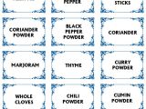 Avery Spice Labels Template 8 Best Images Of Free Printable Spice Label Templates