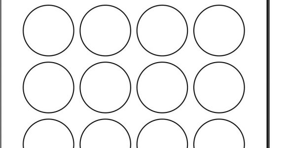 Avery Sticker Templates Circle Best Photos Of Polaroid Round Adhesive Labels Template 2