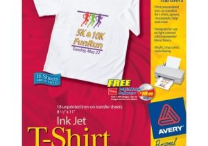 Avery T Shirt Template Accessories and Clothing Averyshirt Transfers Inkjet