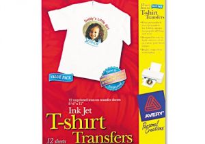 Avery T Shirt Template Avery 3275 Personal Creations Inkjet T Shirt