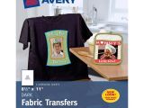 Avery T Shirt Template Avery Iron On Transfer Paper