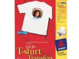 Avery T Shirt Template Avery T Shirt Transfers for Inkjet Printers 8 5 X 11