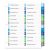 Avery Table Of Contents Template 24 Tab Avery 11321 Two Column Table Contents Dividers W Tabs 24