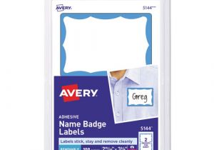 Avery Template 5144 Ave5144 Avery Printable Self Adhesive Name Badges Zuma