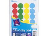 Avery Template 5472 Avery 5472 3 4 Quot assorted Colors Round Removable Write On