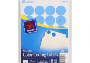 Avery Template 5472 Avery Removable Color Coding Labels 3 4 Quot Round assorted