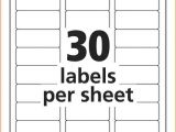 Avery Template Address Labels Address Label Template Avery 8160 Templates Resume