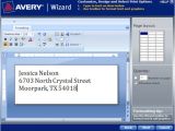 Avery Templates and software How to Save A Template In Avery Wizard software for