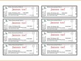 Avery Templates for event Tickets Template for Tickets Tickets with Tear Away Stubs Stub On