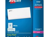 Avery Templates Return Address Labels Avery Easy Peel Return Address Label Ave5155 Shoplet Com