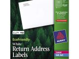 Avery Templates Return Address Labels Ecofriendly Return Address Label Avery Dennison 48467