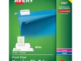 Avery Templates Tabs Avery 5567 Avery Printable Hanging File Tab Ave5567 Ave