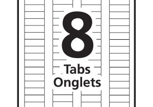 Avery Templates Tabs Avery Index Maker Clear Label Dividers Grand toy