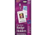 Avery Vertical Name Badge Template Avery Flexible Badge Holder Ld Products
