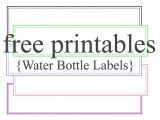 Avery Water Bottle Label Template 10 Best Images Of Water Bottle Label Template Baby Water