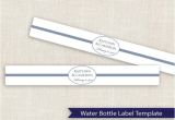 Avery Water Bottle Label Template Diy Water Bottle Label Template for Avery 22845 by