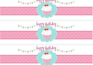 Avery Water Bottle Label Template Free Printable Birthday Calendar Cupcakes Hot Girls