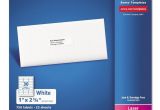 Avery White Address Labels 5160 Template New 750 Avery Laser Address Labels 5160 5260 Easy Peel