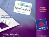 Avery White Adhesive Name Badges 5395 Template Name Badges Accessories Templates