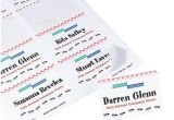 Avery White Adhesive Name Badges 8395 Template Avery 8395 White Adhesive Name Badges 2 1 3 X 3 3 8