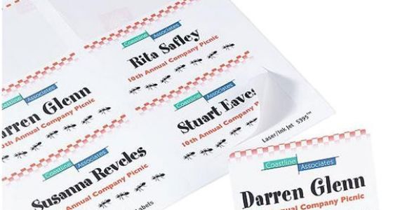 Avery White Adhesive Name Badges 8395 Template Avery 8395 White Adhesive Name Badges 2 1 3 X 3 3 8