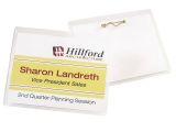 Avery White Adhesive Name Badges 8395 Template Avery Pin Style Name Badge Kits Business Card Size 2 14 X