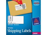 Avery White Shipping Labels 5163 Template Avery 5163 Easy Peel White Shipping Labels Permanent