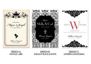 Avery Wine Label Templates Items Similar to Customized Wine Labels Printable