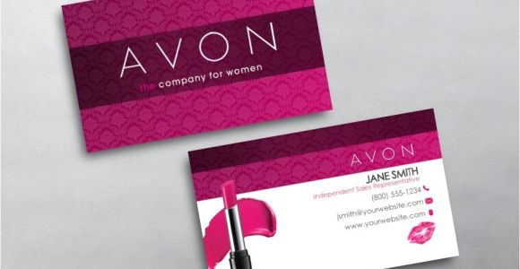 Avon Business Card Template Avon Business Cards Free Shipping