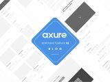 Axure Tablet Template Axure Responsive Template Blog Website 2