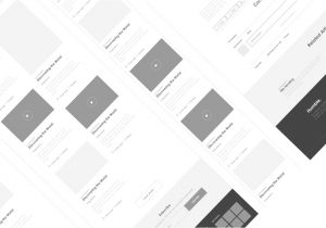 Axure Tablet Template Axure Responsive Template Blog Website 4