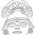 Aztec Mask Template Aztec Mask Coloring Page Free Printable Coloring Pages