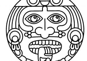 Aztec Mask Template March 2014 Early Play Templates