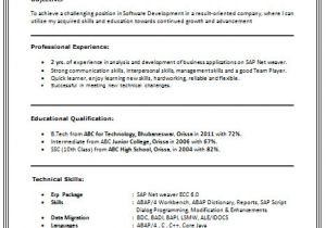 B Com Student Resume B Tech Resume format Page 1 Career Professional