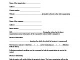 B2b Contract Template Sample Business Contract Template