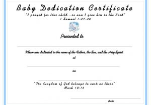 Baby Dedication Certificate Template Www Certificatetemplate org Baby Dedication Certificate