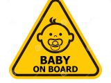 Baby On Board Template Baby On Board Sign Stock Vector Image Of Comfort