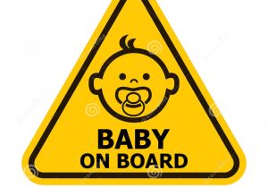 Baby On Board Template Baby On Board Sign Stock Vector Image Of Comfort