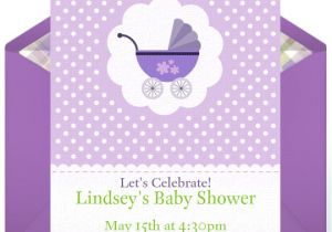 Baby Shower Invite Template for Email Email Invitations Baby Showers