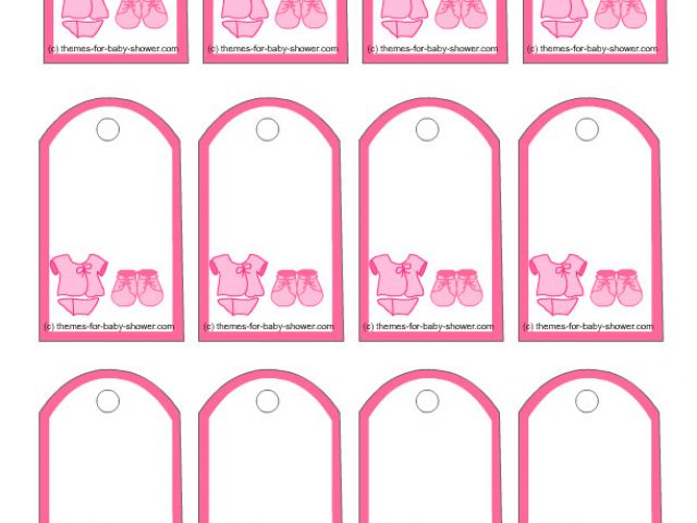 Baby Shower Label Template for Favors 7 Best Images Of Free Printable ...