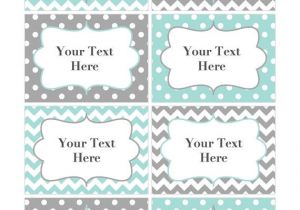 Baby Shower Place Cards Template Name Tags Editable Labels Cards Jpg File Printable Baby