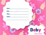 Baby Shower Place Cards Template Template Baby Shower Card Template Invitation Cards for