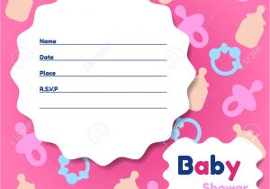 Baby Shower Place Cards Template Template Baby Shower Card Template Invitation Cards for
